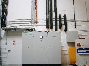 Stable power supply for a shopping center