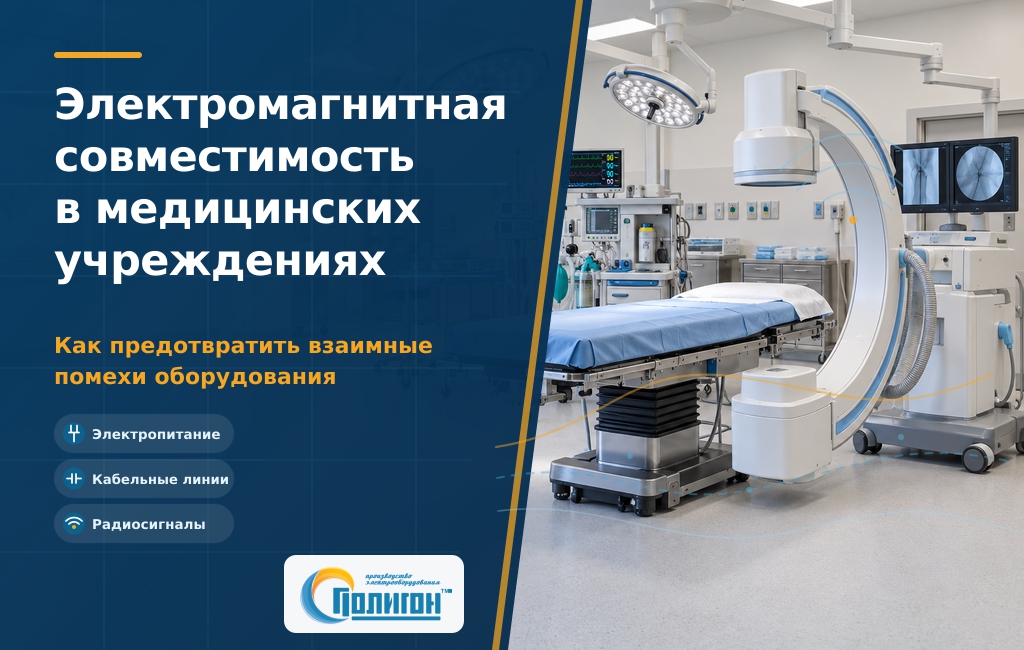 Электромагнитная совместимость в больничных учреждениях: предотвращение взаимных помех диагностического и терапевтического оборудования